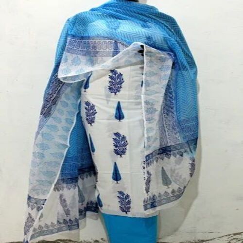 Sanganeri Print Ladies Suit Fabric