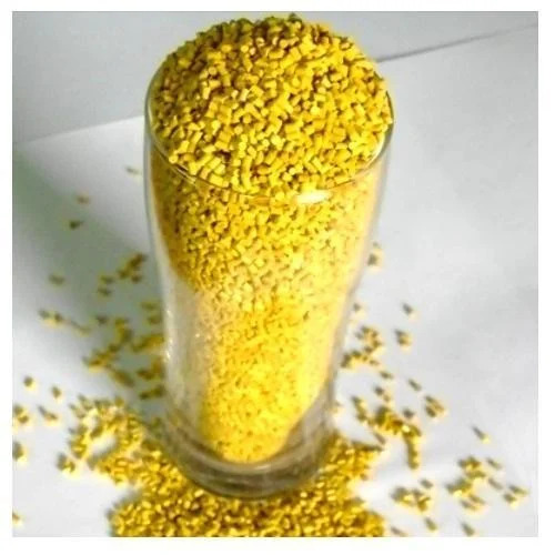 Semi Fresh Milky Granules - PP Material Industrial Grade | Yellow Color Eco-Friendly Recycled for Plastic Industry