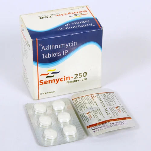 Semycin 250 mg Azithromycin Tablets