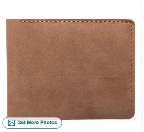 Texture Men Genuine Leather Wallet - Leather, Various Sizes, Various Colors | Tested for Quality, Wrinkle Free Design, Perfect for Gifting
