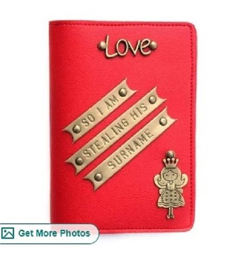 Trendy Leather Passport Cover Holder