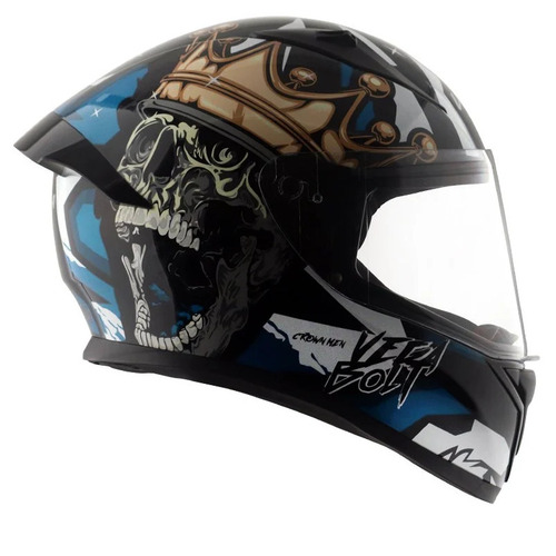 Vega Bolt Graphics Full Face Helmet