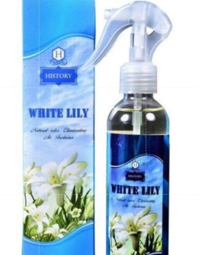 White Lily Air Freshener - 200 mL Liquid, Eco-Friendly, Ideal for Home and Hotel Use
