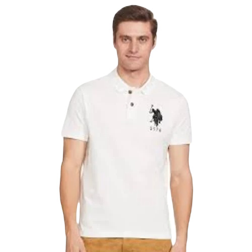 White Promotional T Shirt - Age Group: Adult