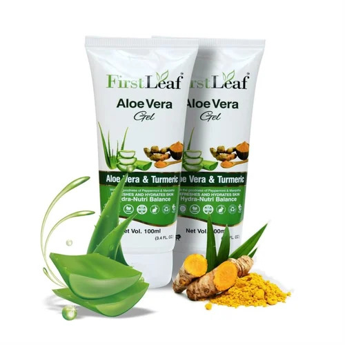 2x100ml Firstleaf Aloevera Turmeric Gel Set