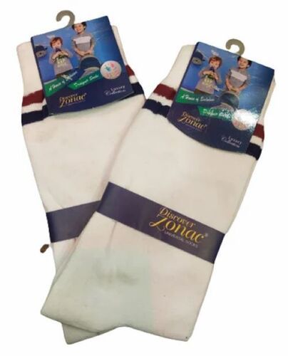 Cotton Lycra School Socks