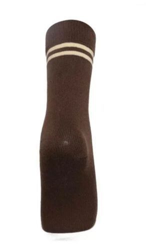 Dark Brown School Socks