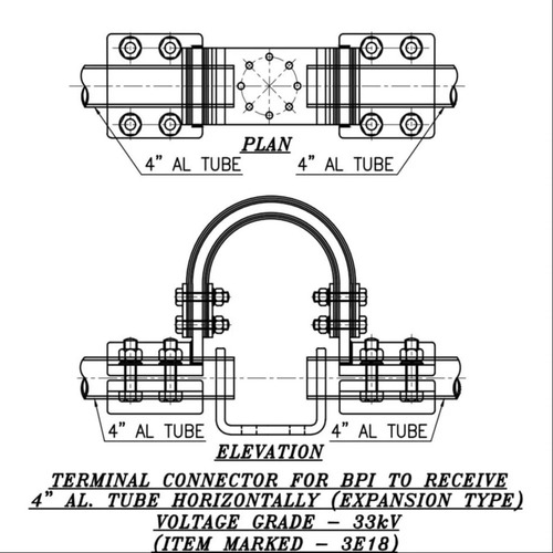 Erection Key Diagram - Plan & Elevation