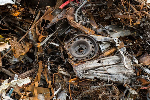 Metal Scrap - Iron, Mixed Condition, Brown Color | Durable, Cost Effective, Ideal for Industrial Recycling