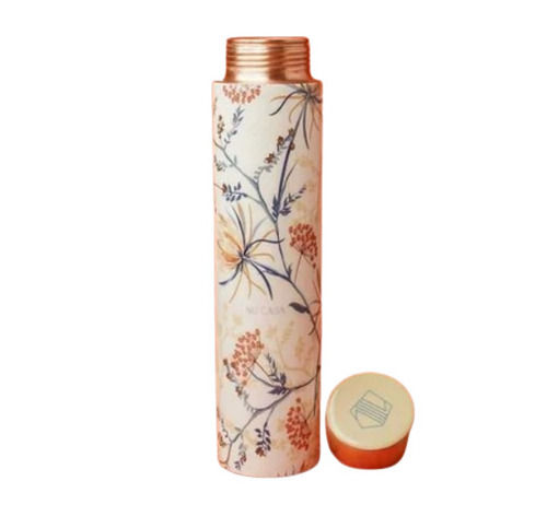 Printed Copper Water Bottle