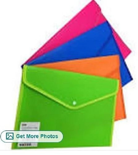 Pvc Button File Folder