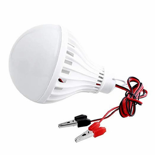 DC LED Bulb - Polycarbonate, 9 Watt, B22 Base, White Color | Energy-efficient, Instant Light, Low Heat Emission, Long-lasting Bright Illumination