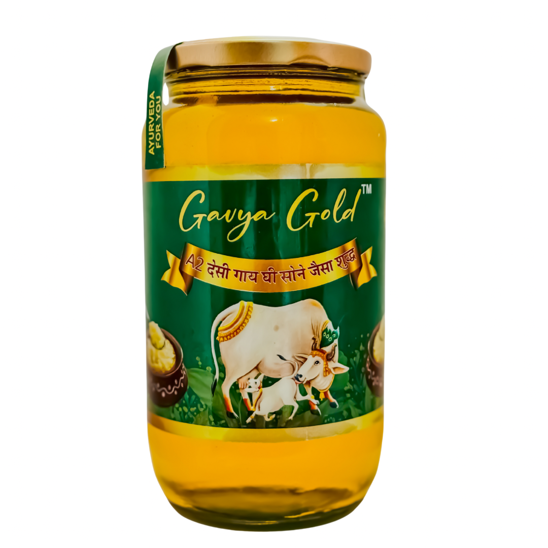Gavya Gold A2 Gir Cow Bilona Ghee