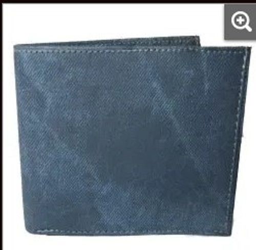 Mens Light Blue Leather Wallet