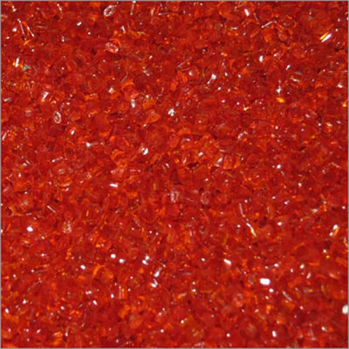 Red Polycarbonate Granules - Industrial Grade, Eco-Friendly Recycled Polycarbonate, Vibrant Red Color, Suitable for Plastic Industry Applications