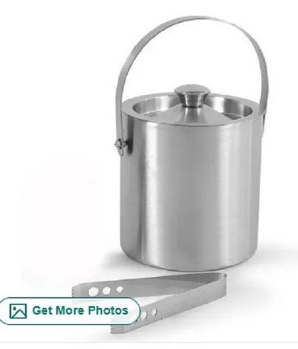 SS Insulated Ice Bucket Set