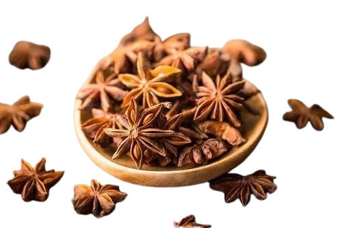 Star Anise - Whole Dried Seed, Natural Dried, 100% Pure Quality | Fresh, Very Good Grade A, Brown Color, Health-Boosting Culinary Spice from India