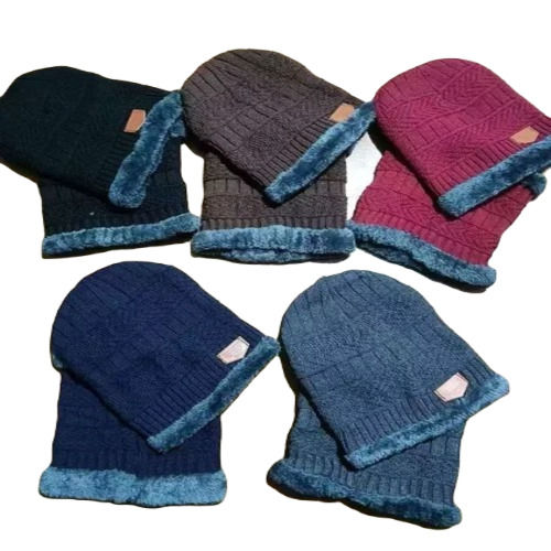 Winter Woolen Beanie Cap