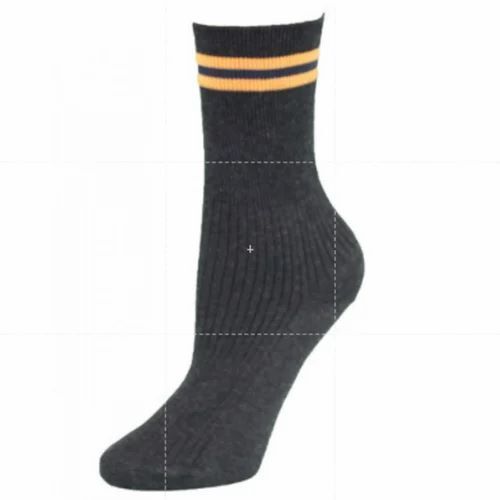 Woolen Black School Socks