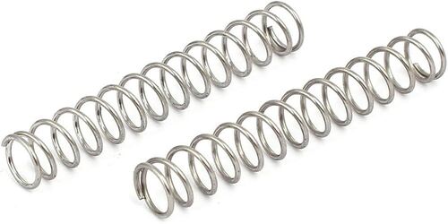 Custom Compression Spring - Color: Silver