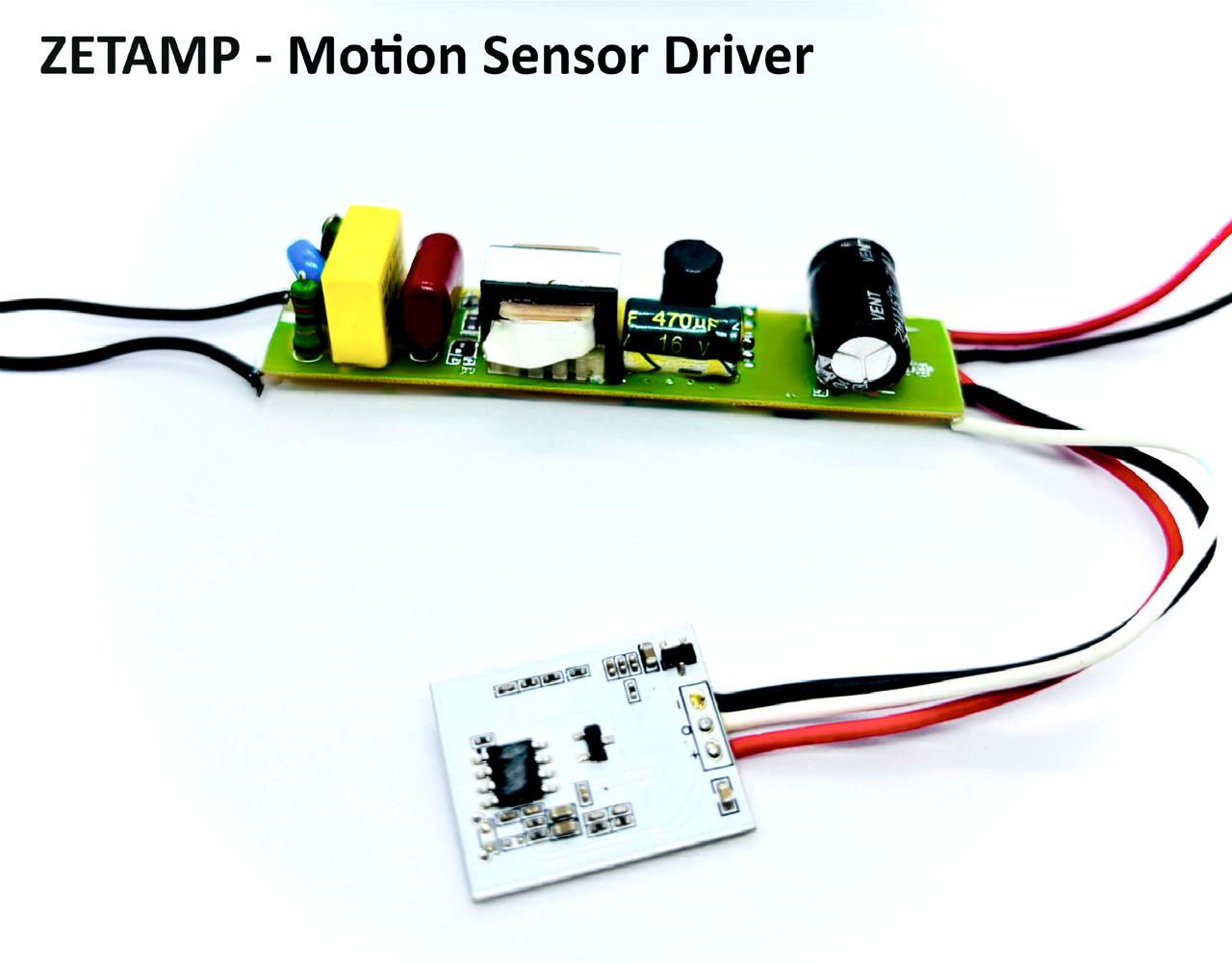 Motion Sensor LED Tubelight Driver - Electric Power Source White Light Color | Designed for LED Tubelight Applications Durable Build New Condition