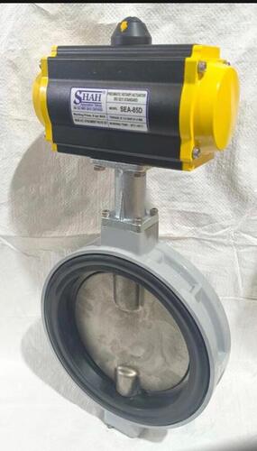 pneumatic butterfly valve