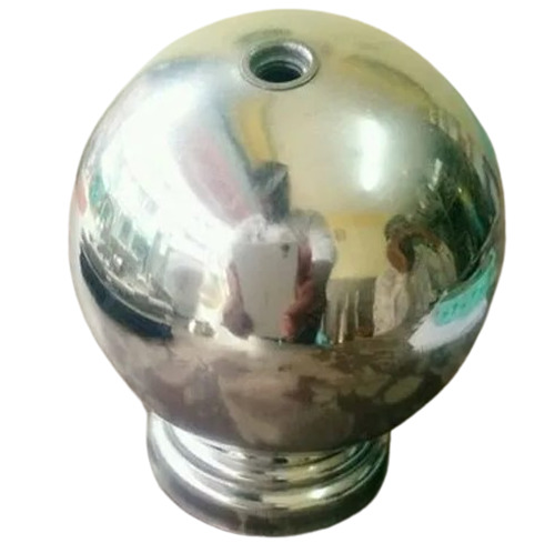 Round SS Railing Ball - Stainless Steel 304 1/2" to 4" Silver Color | Ideal for Home Use Durable Stylish Design