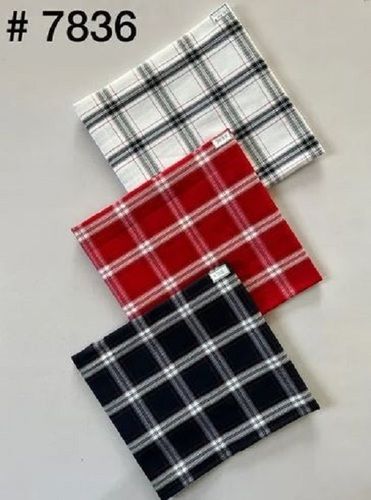 Twill Check Shirting Fabric