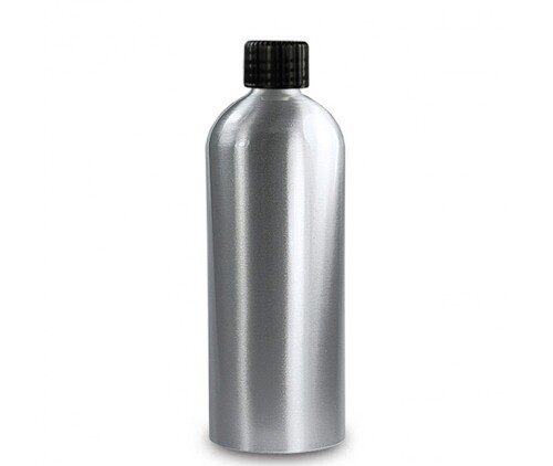 Aluminum Bottle - 1 Liter, Silver Color | Lightweight, Leak-Resistant, Easy to Carry, Narrow Flip Top Lid