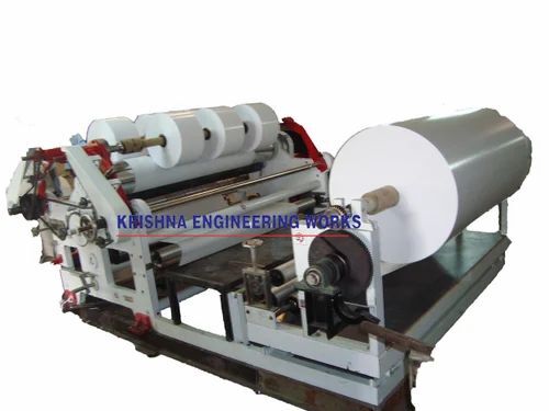 Electric Slitting Rewinding Machine - Metal & Plastic, Gray Color | High Strength, Energy Efficient, Heavy-Duty, Automatic Operation, Shock & Corrosion Resistant
