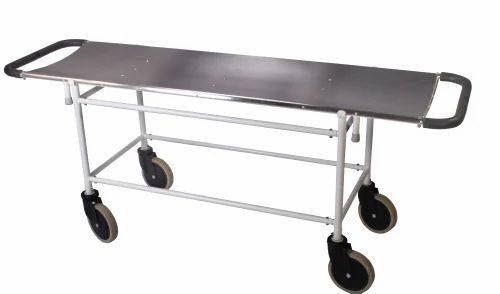 Hospital Stretcher - Color: Gray & White