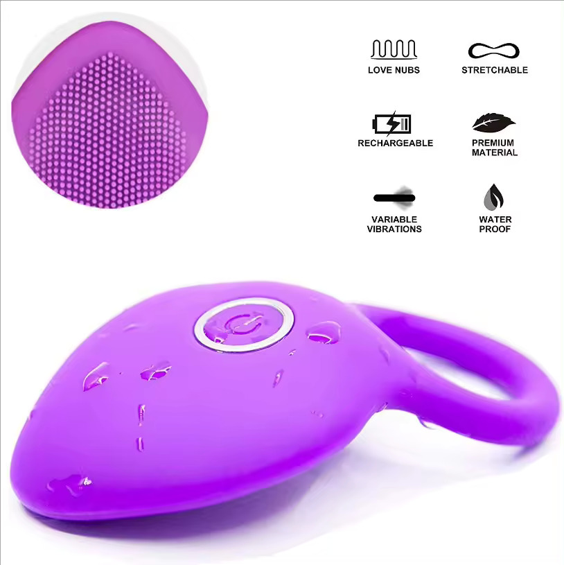 Kamayog Ring Silicone Vibration Lock Ring for men & women