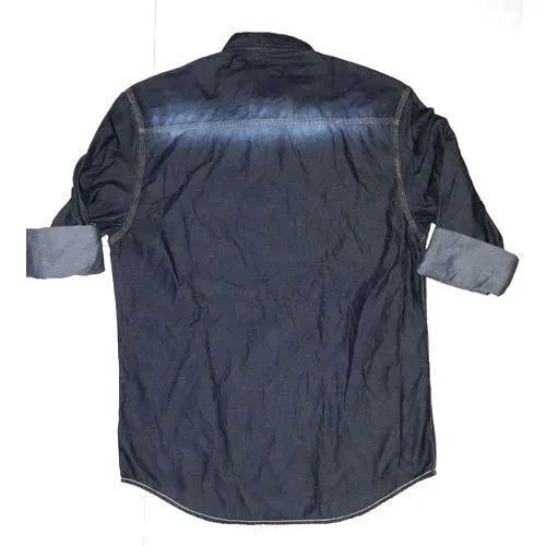 Mens Casual Denim Shirt