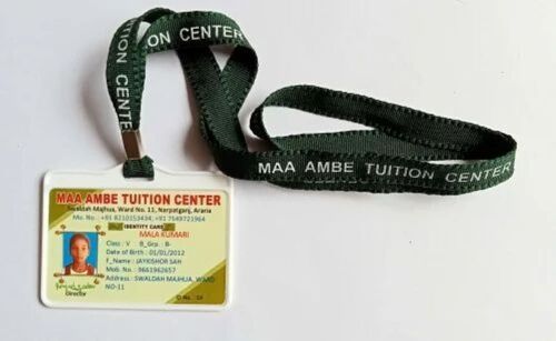 Plastic School ID Card