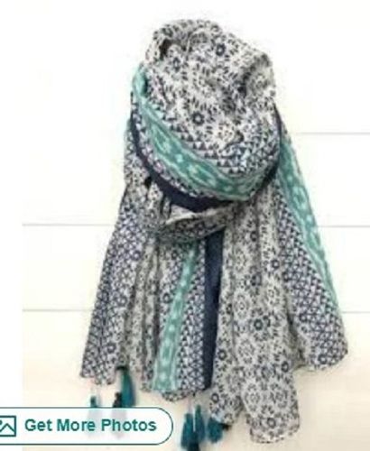 Printed Cotton Scarf