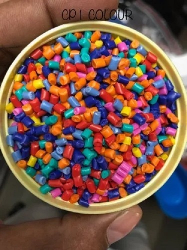 Re-Process Multi-Color CP Granules - PP Material, Industrial Grade | Eco-Friendly, Recycled, Multi-Color Design for Plastic Industry Applications