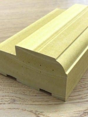 Wpc Door Frame - Color: Ivory