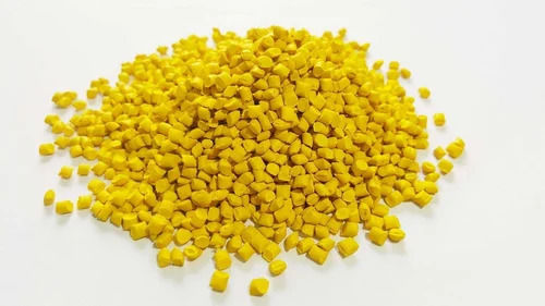 Yellow Masterbatch PP Granules