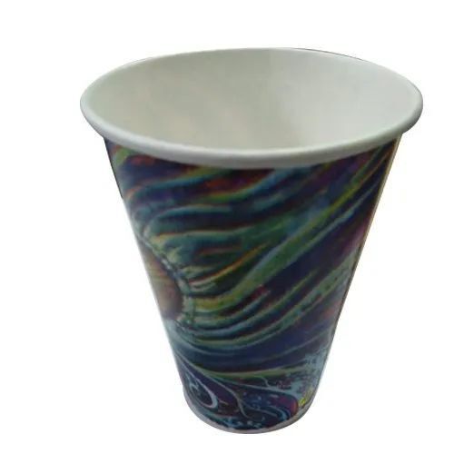 Cold Drink Paper Cup - 3 to 8 mm Thickness Lightweight Food-Grade Material | Vibrant Printed Colors Durable Leak-Proof Design Smooth Edges Stackable for Parties and Events
