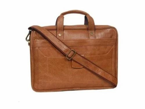 Crunch Leather Laptop Bag