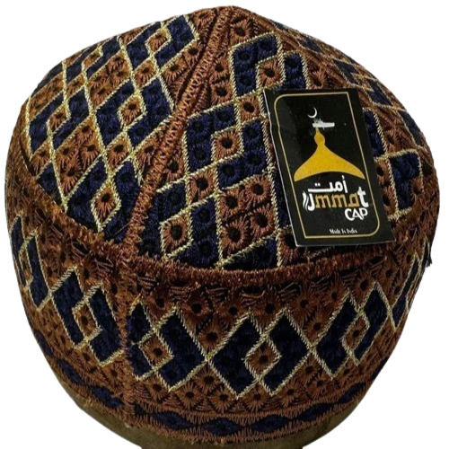 Ethnic Round Muslim Cap