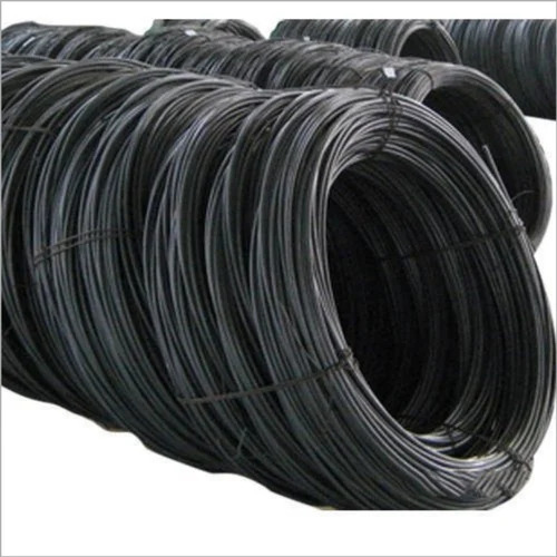 High Carbon Steel Wire - 0.5mm-5.8mm Diameter Black Color Galvanized Surface Finish | Ideal for Industrial Applications