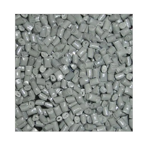 PC Impact Modified Plastic Granules - Industrial Grade, Grey Color, Eco-Friendly Recycled Material | Suitable for Plastic Industry Applications