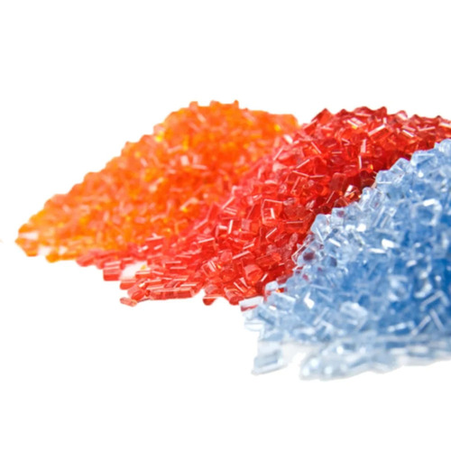 Pc Colored Plastic Granules - Multi-color, Industrial Grade Recycled Eco-friendly Material | For Plastic Industry Applications