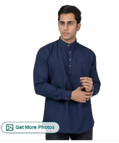 Plain Gents Cotton Kurta