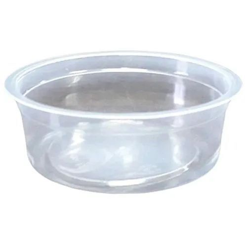 PP Ice Cream Cups - Food-Grade Plastic 12oz Capacity Transparent Color | Lightweight Durable Leak-Proof Smooth Edges Stackable Design