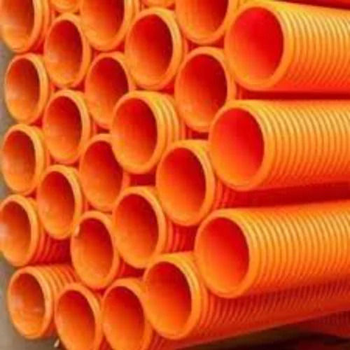 Round HDPE Double Wall Corrugated Pipe