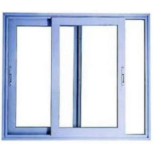 Aluminum Sliding Window - Rectangular, Horizontal Opening 3x3.5 Feet | Durable and Sleek Design