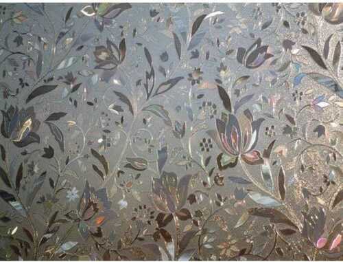 Decorative Window Glass - Hollow Glass, Customized Size, Transparent Color, Curved Shape | Unique Artistic Designs, Weather Resistant, Bulletproof Functionality