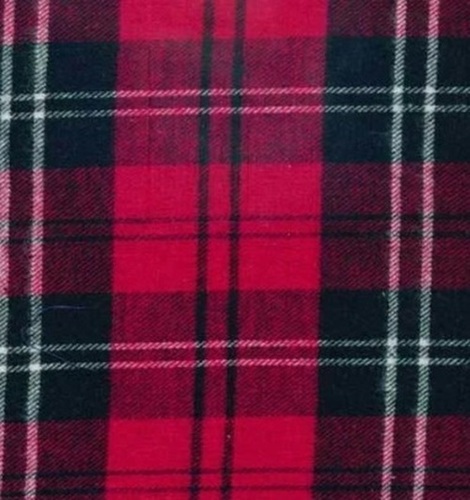 Flannel Fabric - Multi Color Check Pattern All Size Available Washable for Casual Wear